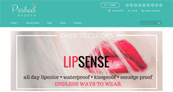 Desktop Screenshot of poshedbeauty.com