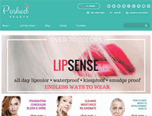 Tablet Screenshot of poshedbeauty.com